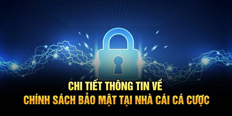 Chi tiết thông tin về chính sách bảo mật tại nhà cái cá cược