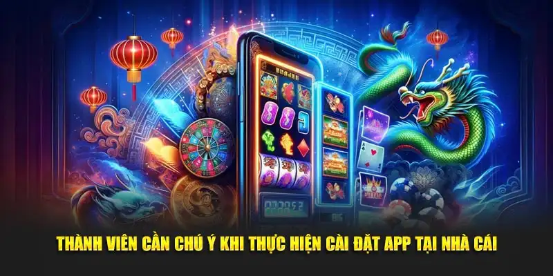 Thành viên cần chú ý khi thực hiện cài đặt tải app fcb88 tại nhà cái